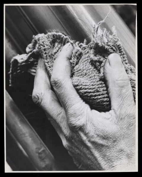 Jarvis, Don, Hand Holding Woven Cloth