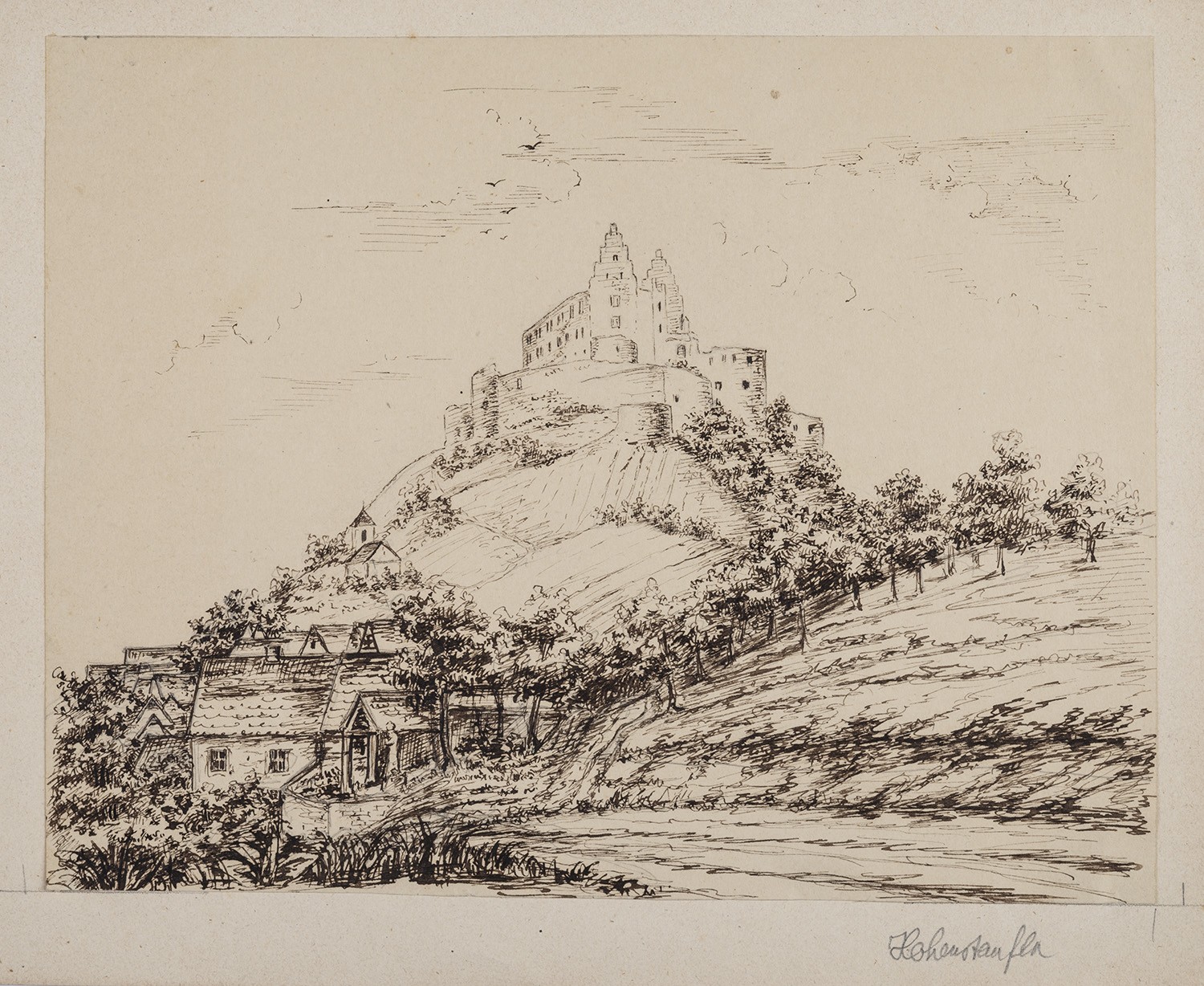 Rudolf Lutter, Hohenstaufen (Württemberg): Burgruine