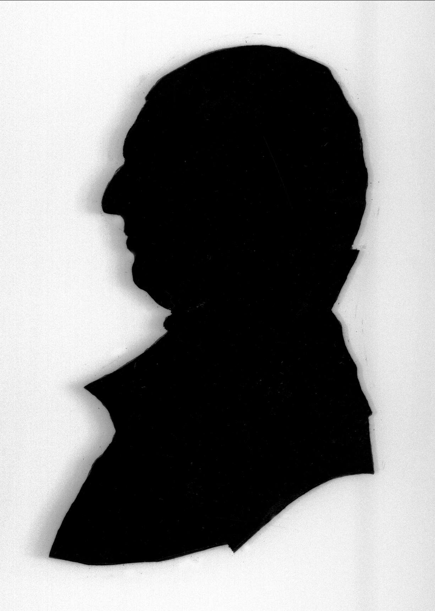Gustav Borgen, Avfotografering. Silhuett.