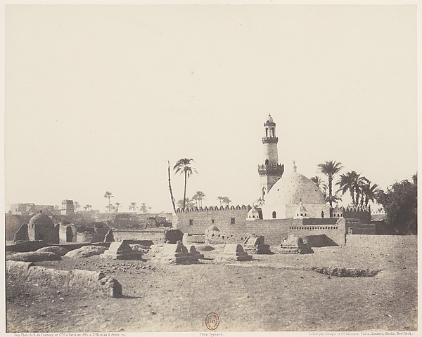 Félix Teynard, Souâdj, Cimetière Musulman et Tombeau de Mouràd-Bey