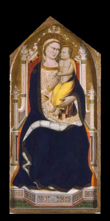 Niccolò di Pietro Gerini, Virgin and Child Enthroned