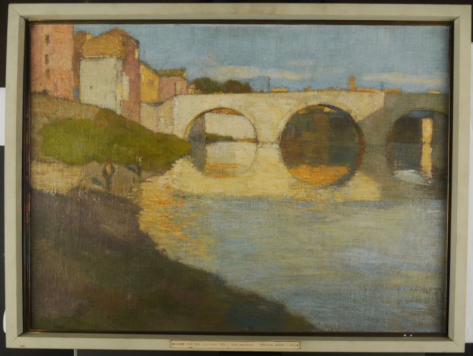 Albert Haueisen, Tiberbrücke in Rom