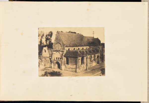 Louis-Alphonse Davanne, Eglise