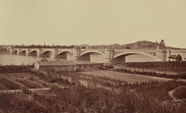 Édouard Baldus, Tarascon. Viaduc