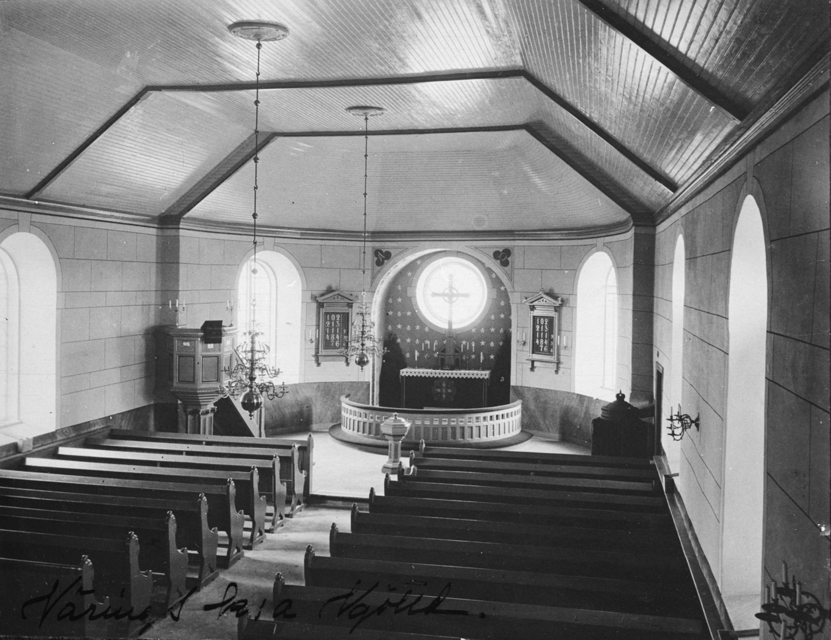 Ludvig Ericson, Värings kyrka