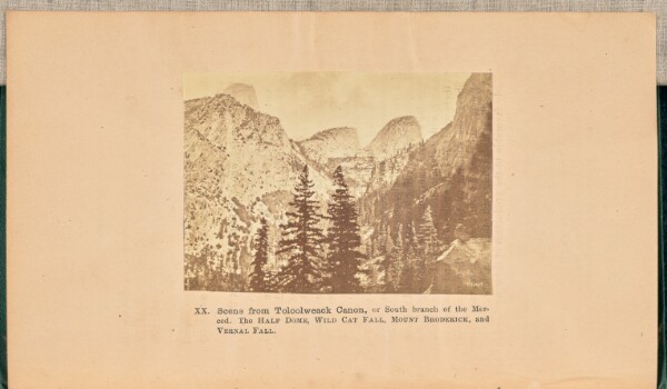 Eadweard J. Muybridge, Scene from Toloolewack Canon