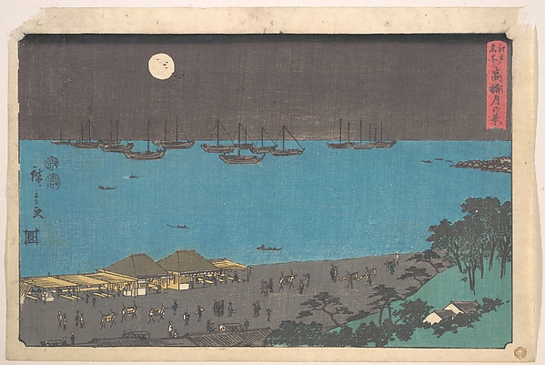 Utagawa Hiroshige, Takanawa Tsuki no Kei