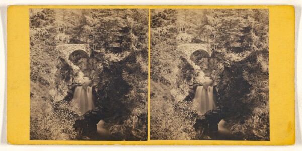 George Washington Wilson, Lower Fall of the Bruar, Blair Athole.