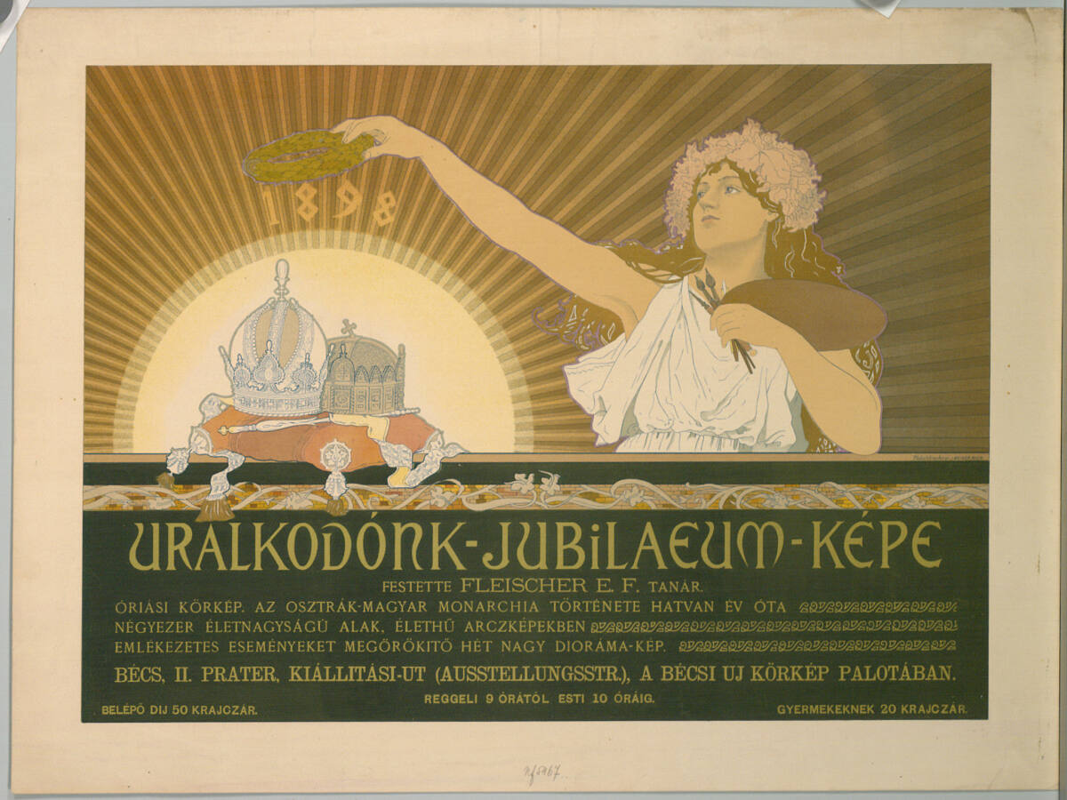 Anonym, URALKODÓNK-JUBILAEUM-KÉPE; 1898