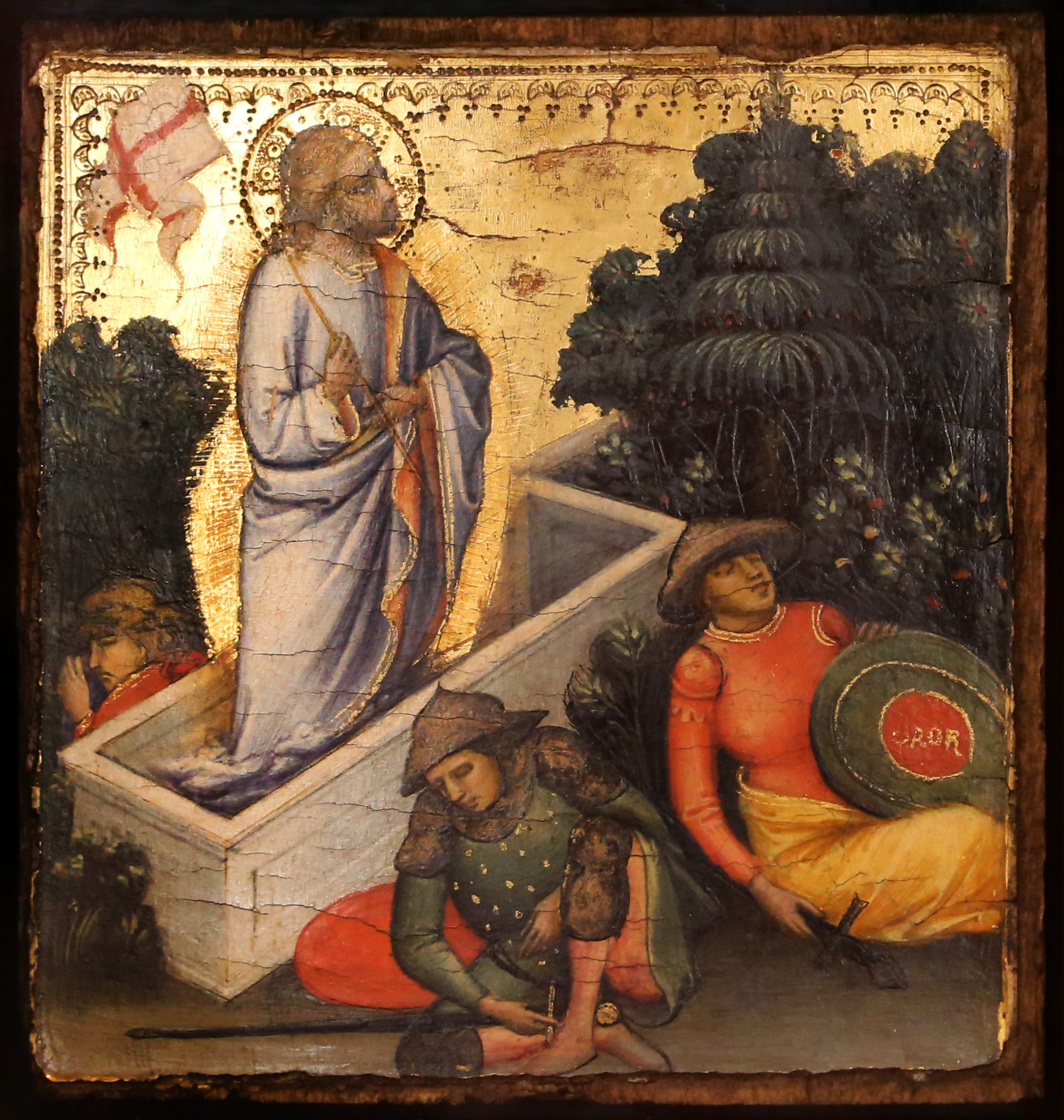 Mariotto di Nardo, Scènes de la Vie du Christ : Résurrection.