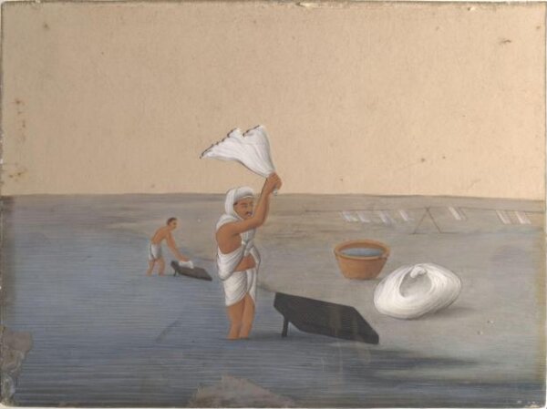 Unknown, One of Seventeen paintings of domestic servants and tradesmen