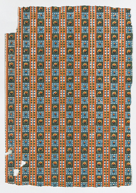 Anonymous, Sheet with an overall geometric pattern