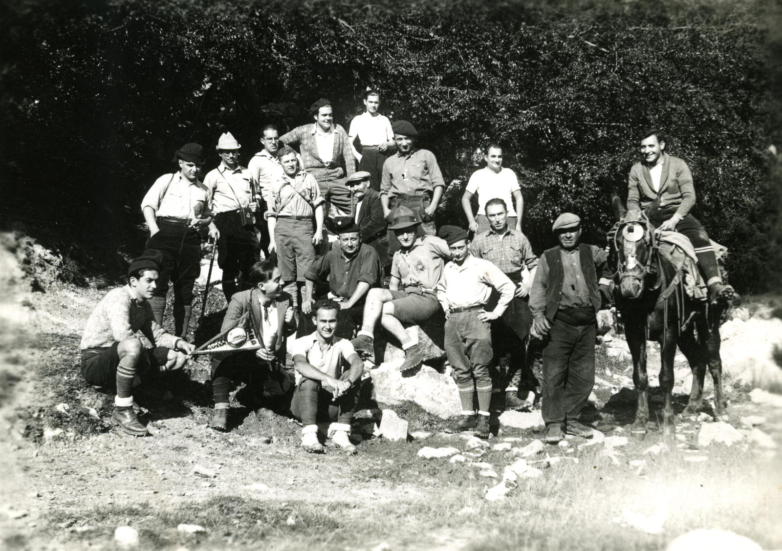 Desconegut, Excursió al Bassegoda