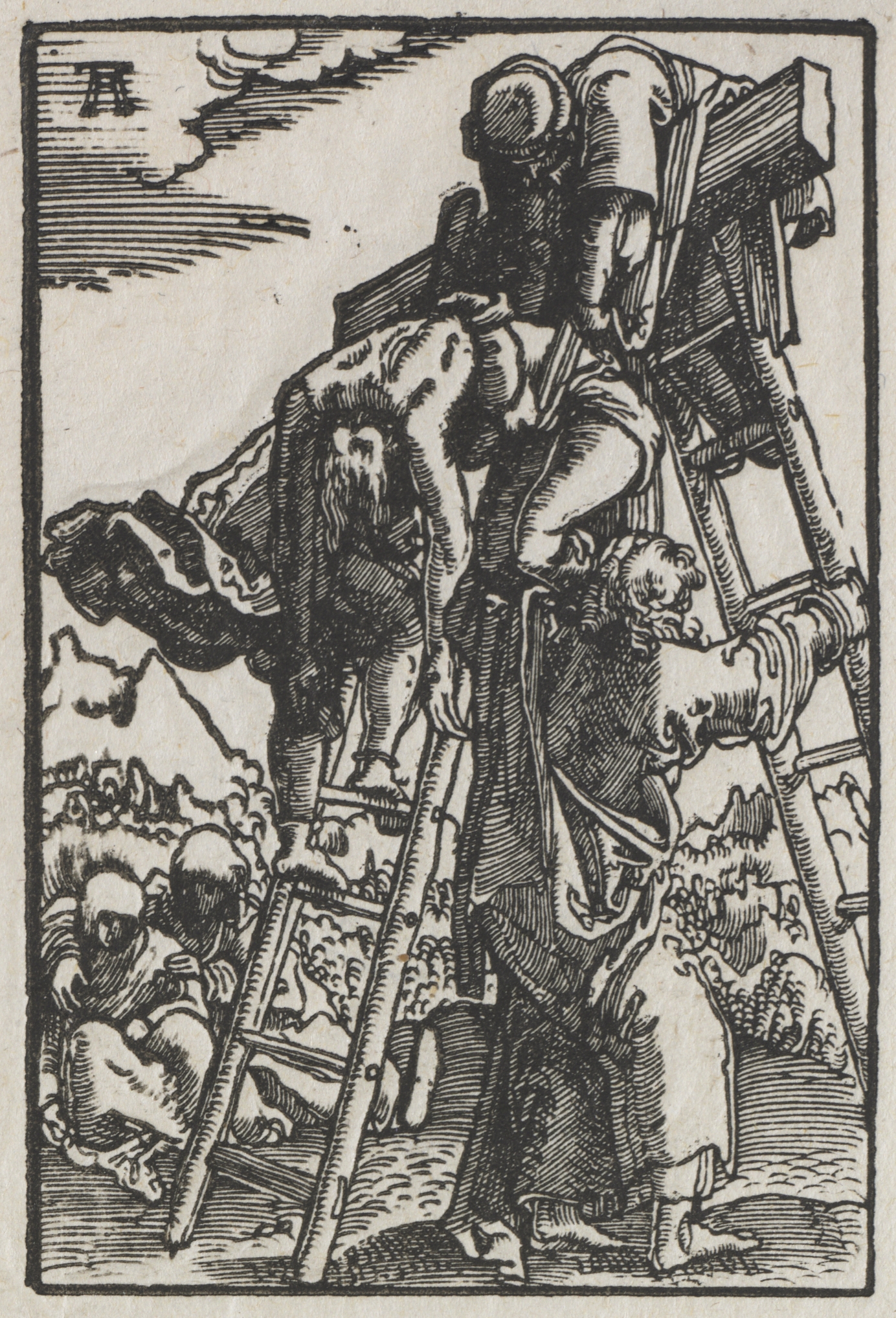 Albrecht Altdorfer, The Fall and Redemption of Man: Descent from the Cross