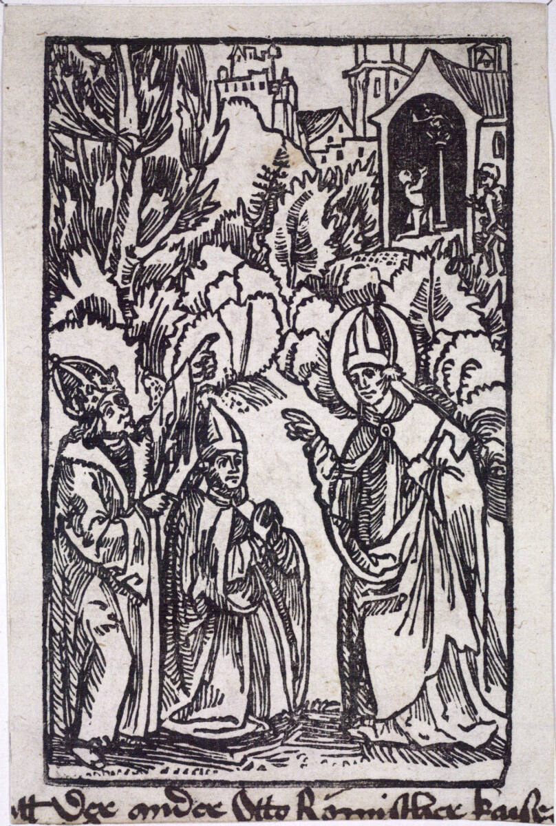 Anonym, Sankt Wolfgang und Kaiser Otto II.