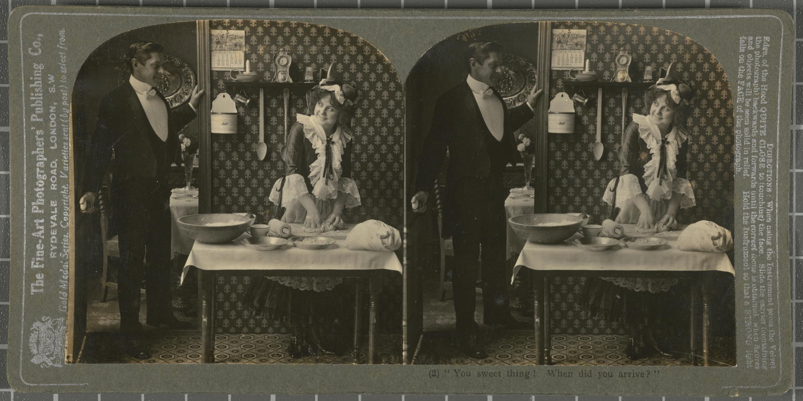 Desconegut, You sweet thing? When did you arrive? Fine-Art Photog. Publish. Co.