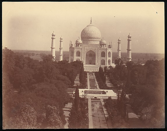Unknown, View of the Taj Mahal from the Gate, Agra
