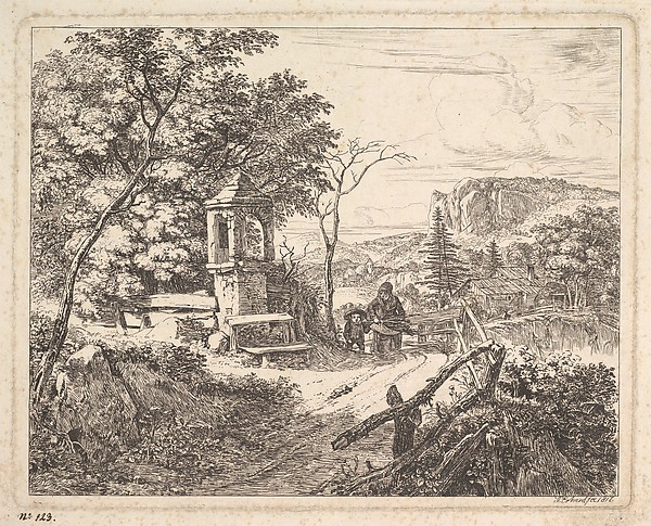 Johann Christoph Erhard, The Grove with Boys