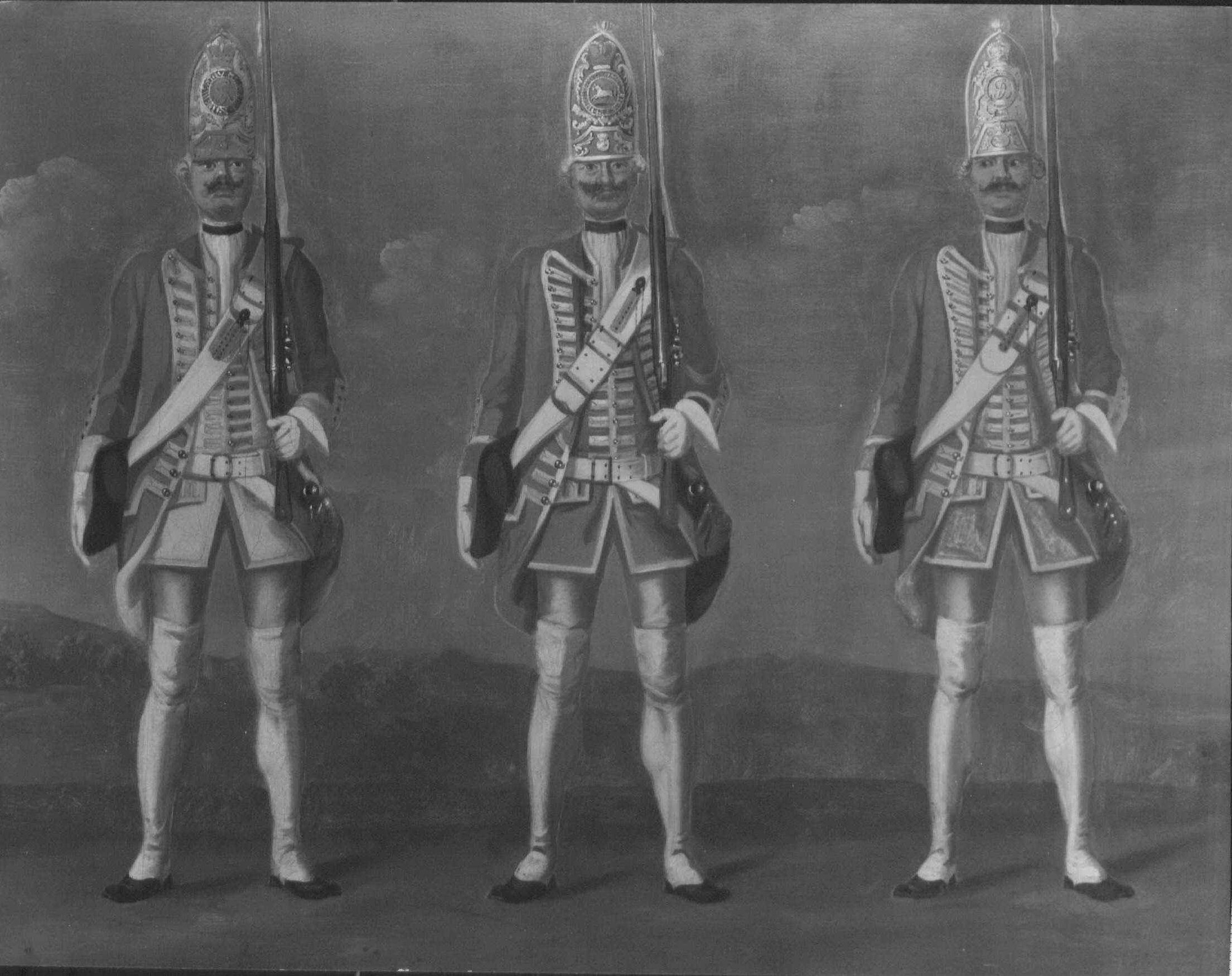 David Morier, Grenadiers, Infantry Regiments 118 'Oberg' 4A 'Ledebour' & 5A 'Hardenberg'