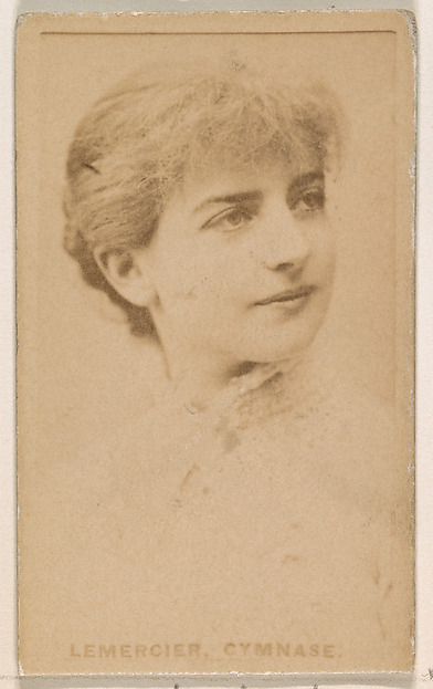 William S. Kimball & Company, Lemercier, Gymnase, from the Actresses series (N203) issued by Wm. S. Kimball & Co.