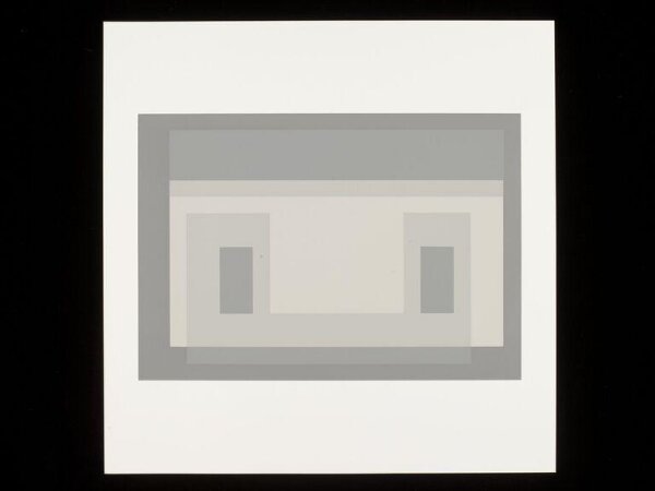josef albers, Variant III from the suite of ten plates  'Ten Variants'