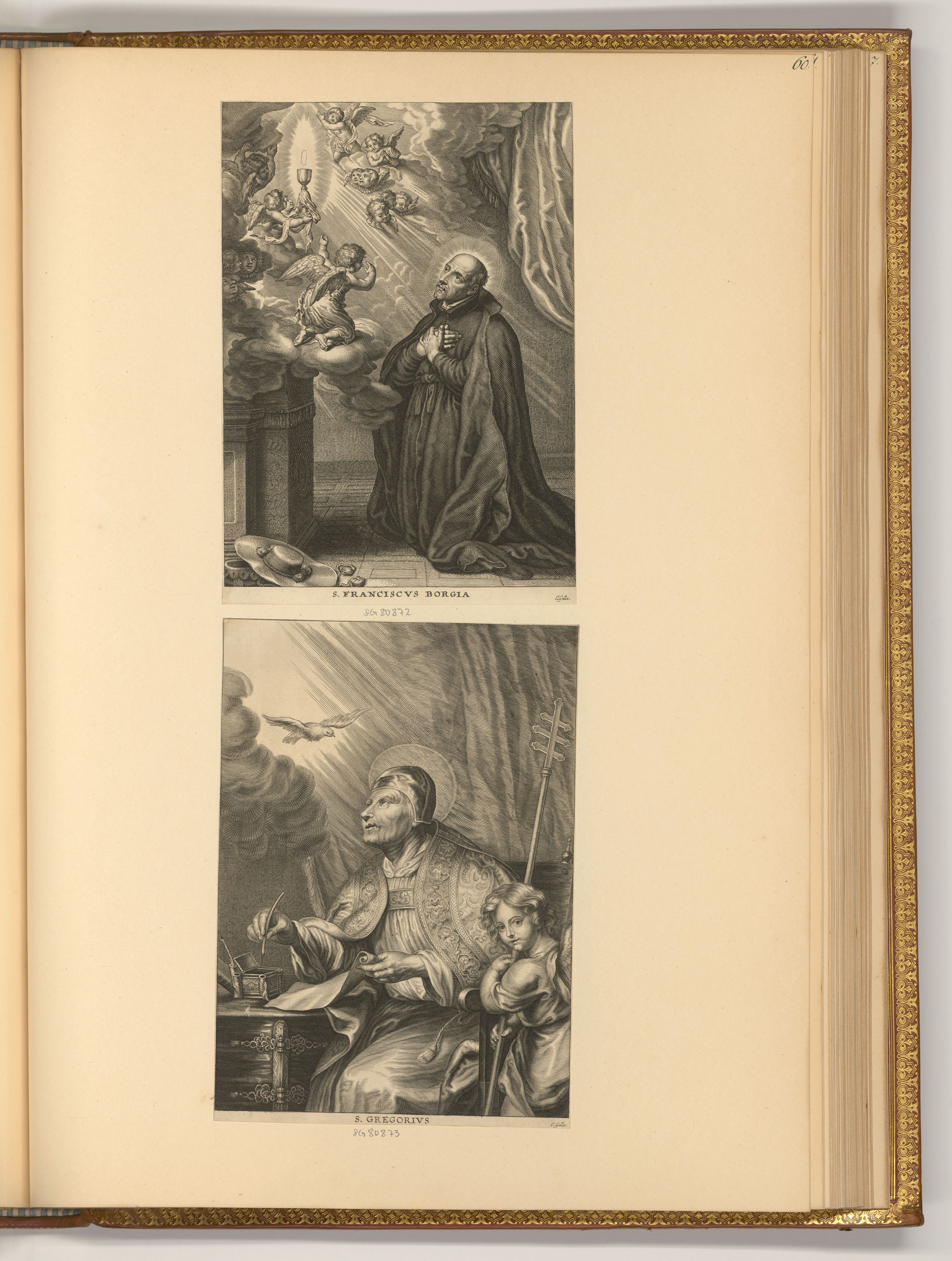 CornelisGallederJüngereII, Hl. Franziskus von Borja; Hl. Gregorius