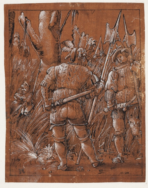Albrecht Altdorfer, To landsknægte
