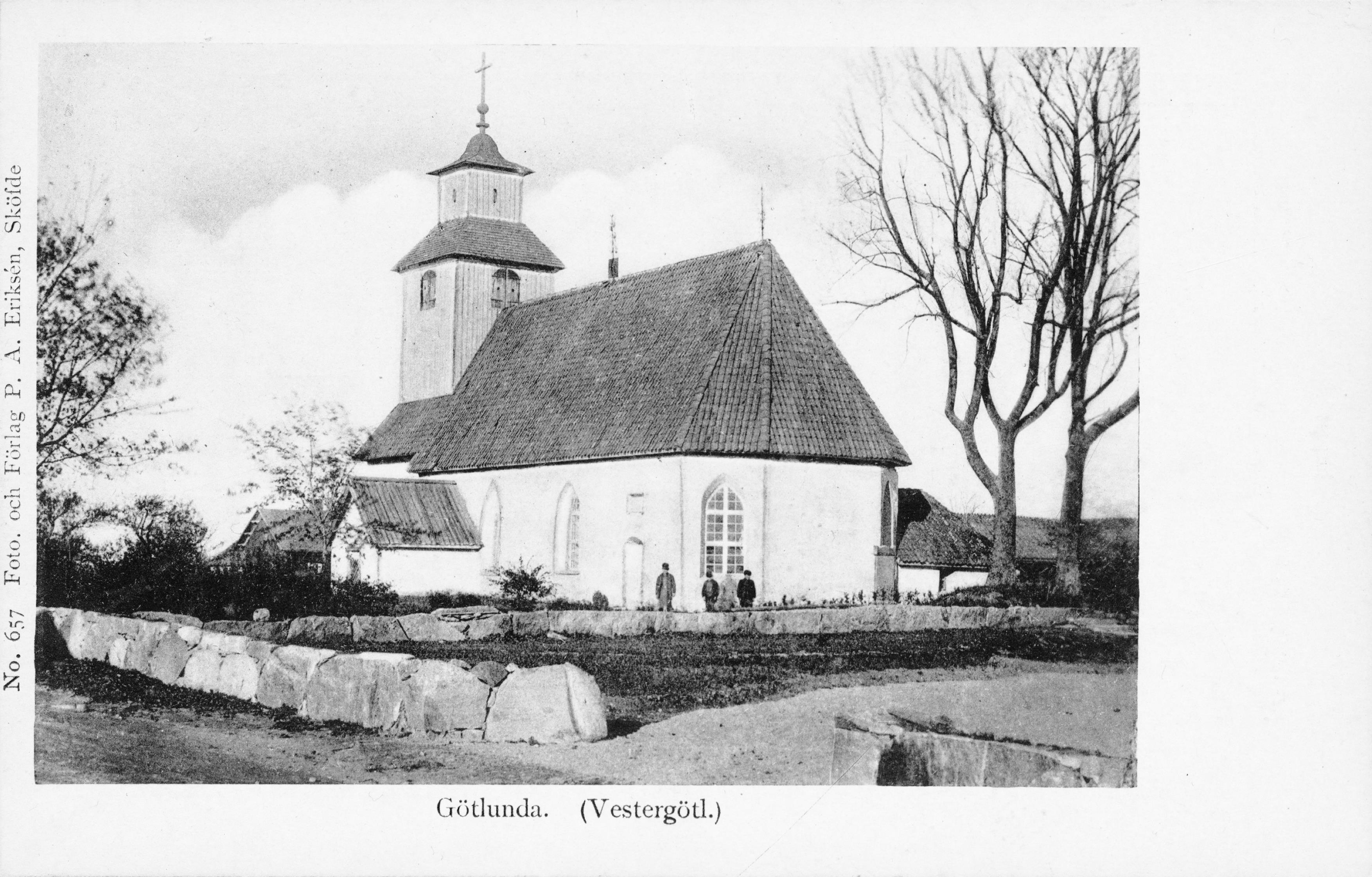 P. A. Eriksén, Götlunda kyrka