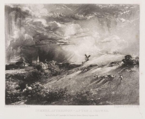 Constable, John RA, SUMMER, AFTERNOON - AFTER A SHOWER