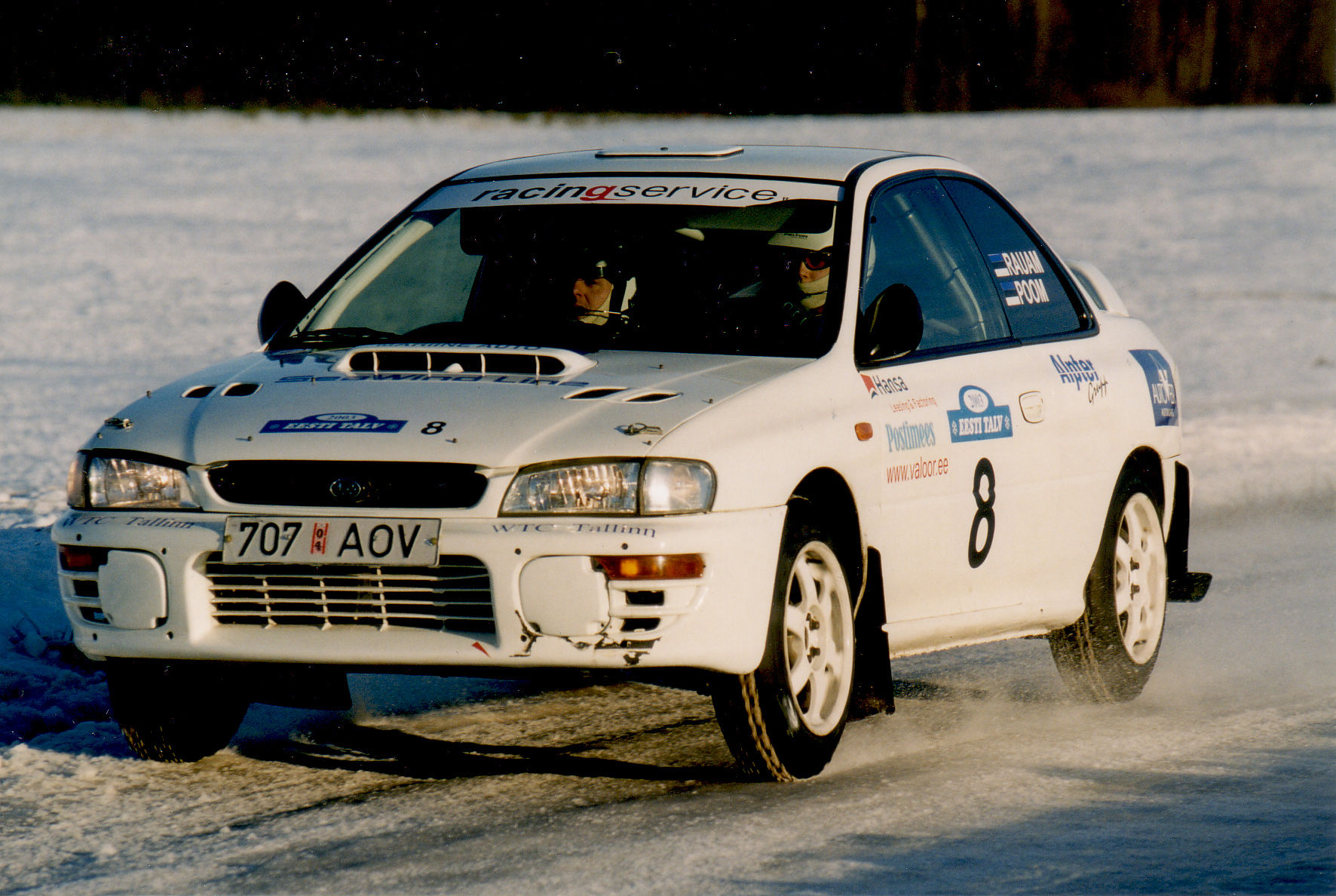 Aldo (author) Bones, 7th International Rally “Estonian Winter 2003” Tartus