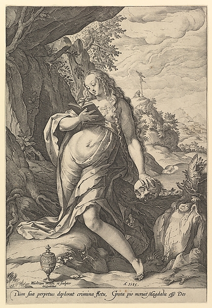 Hendrick Goltzius, Saint Mary Magdalen Penitent