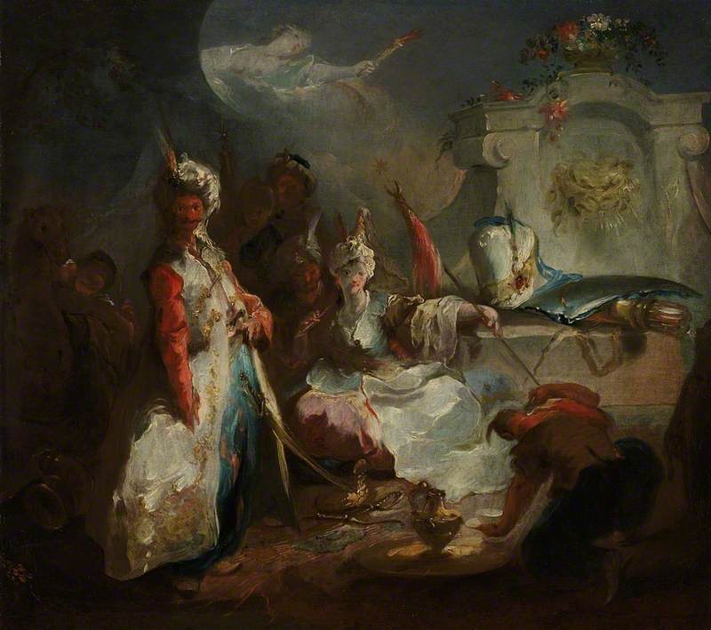 Franz Anton Maulbertsch, Allegory of the Continent of Asia