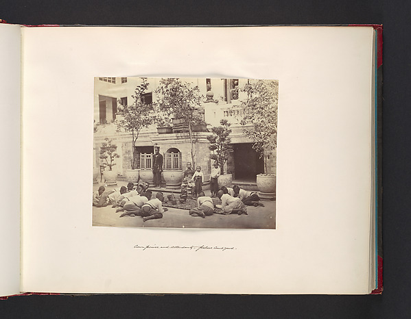 John Thomson, Crown Prince and Attendants, Palace Courtyard