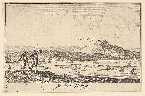 Wenceslaus Hollar, On the Neckar