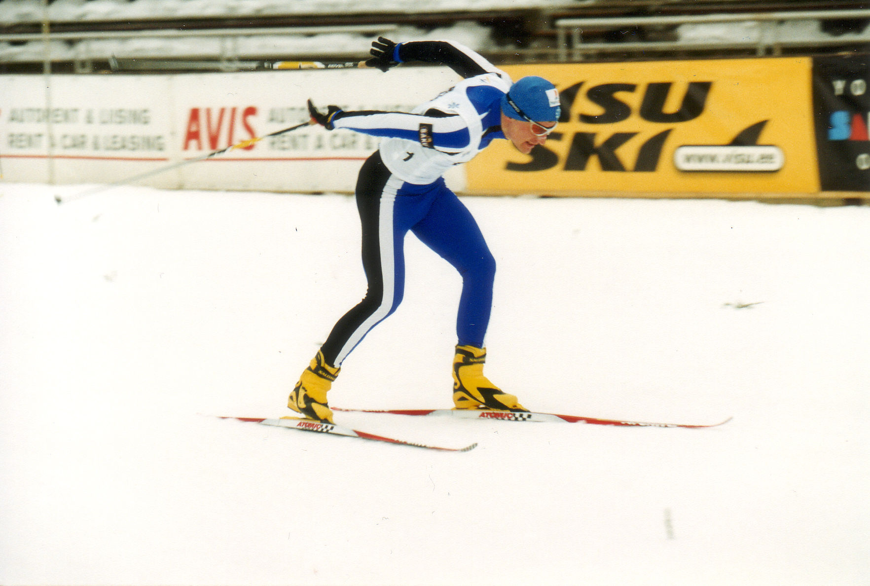 Aldo (author) Bones, Skiers Otepää 2002