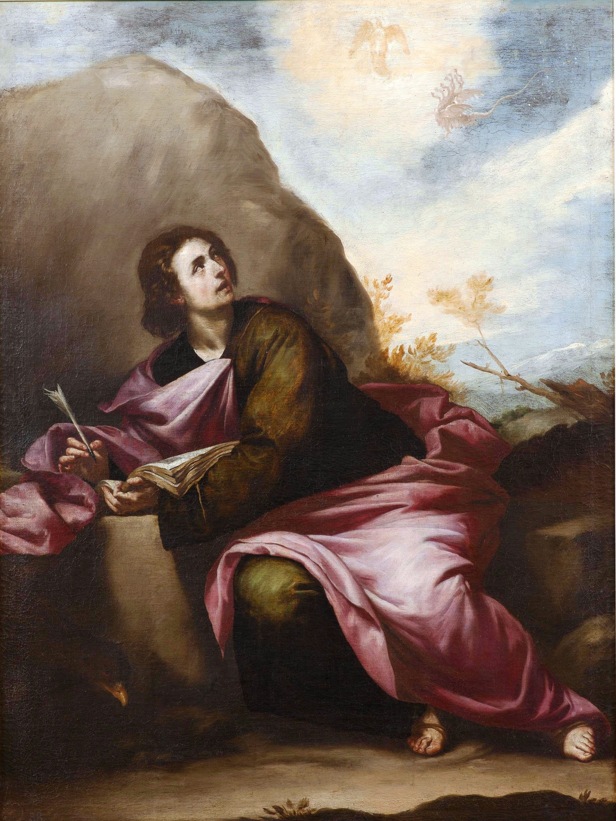 Alonso Cano, Saint John the Evangelist in Patmos