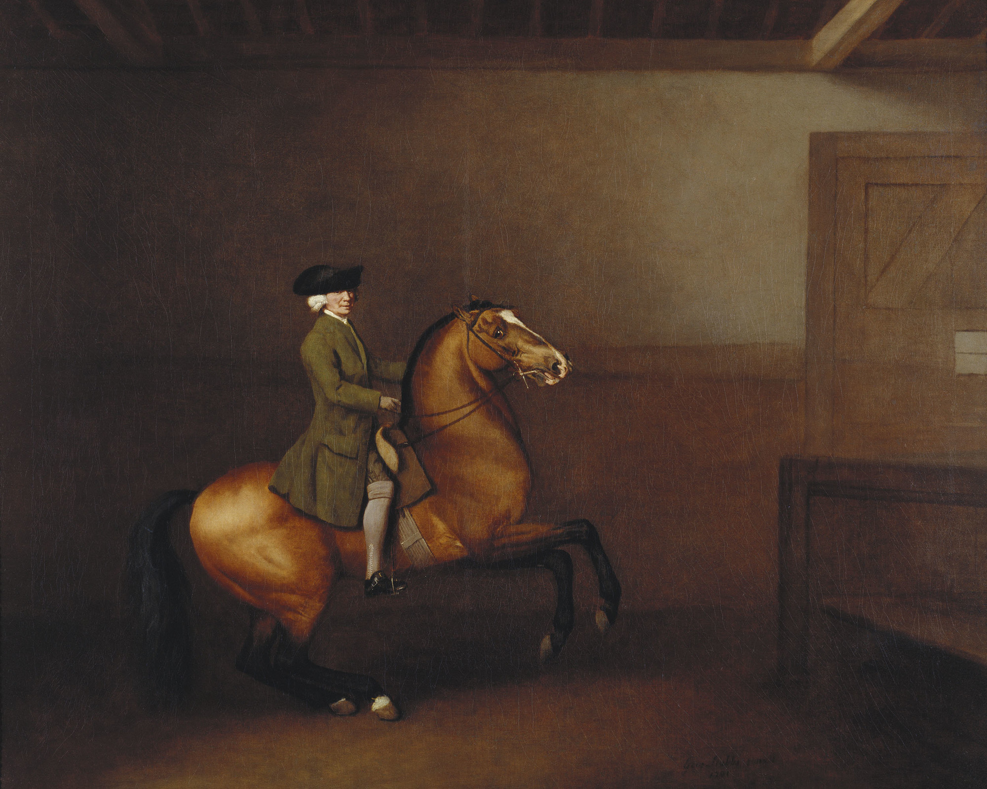 George Stubbs, Portrait of a Gentleman