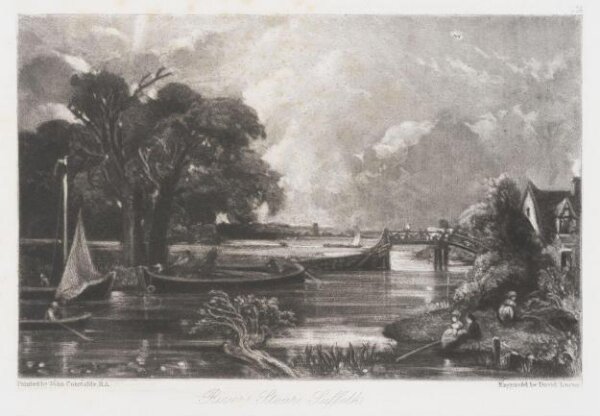 Constable, John RA, River Stour, Suffolk