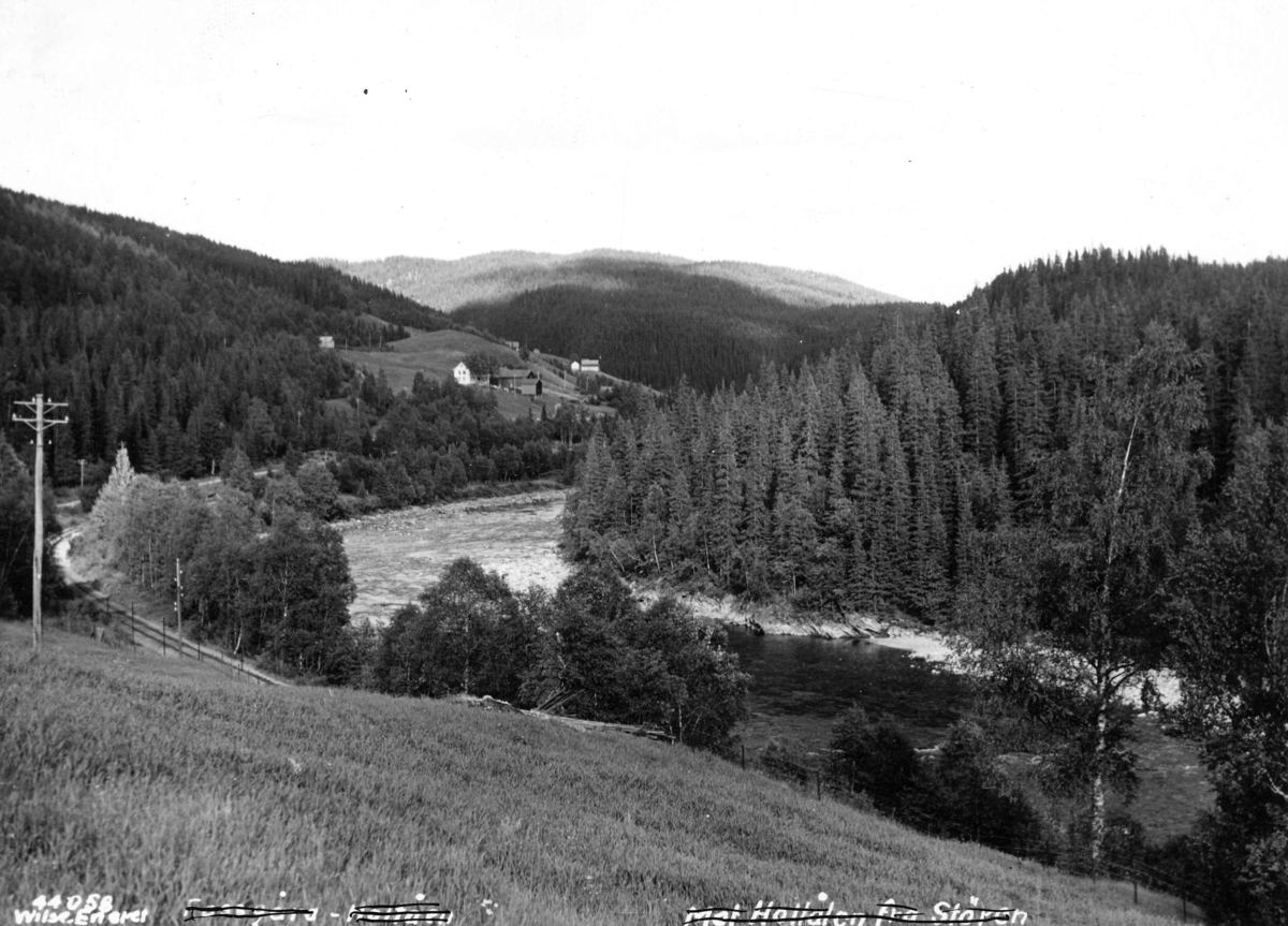 Anders Beer Wilse, Topografi