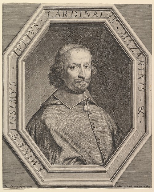 Jean Morin, Cardinal Mazarin, ministre d'Anne d'Autriche et de Louis XIV