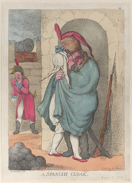 Thomas Rowlandson, A Spanish Cloak
