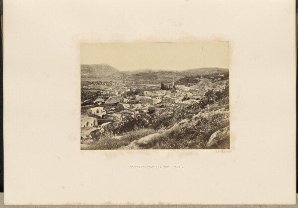 Francis Frith, Nazareth, from the North-West