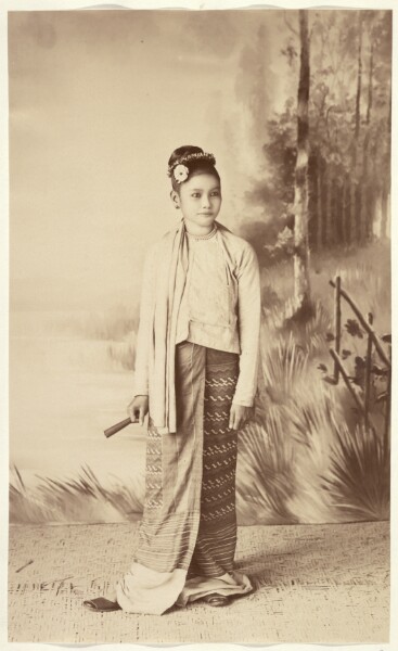 Felice Beato, Shan Woman