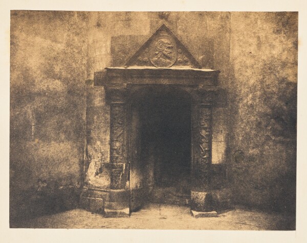 Louis-Alphonse Davanne, [Portal of private house, probably Laon]