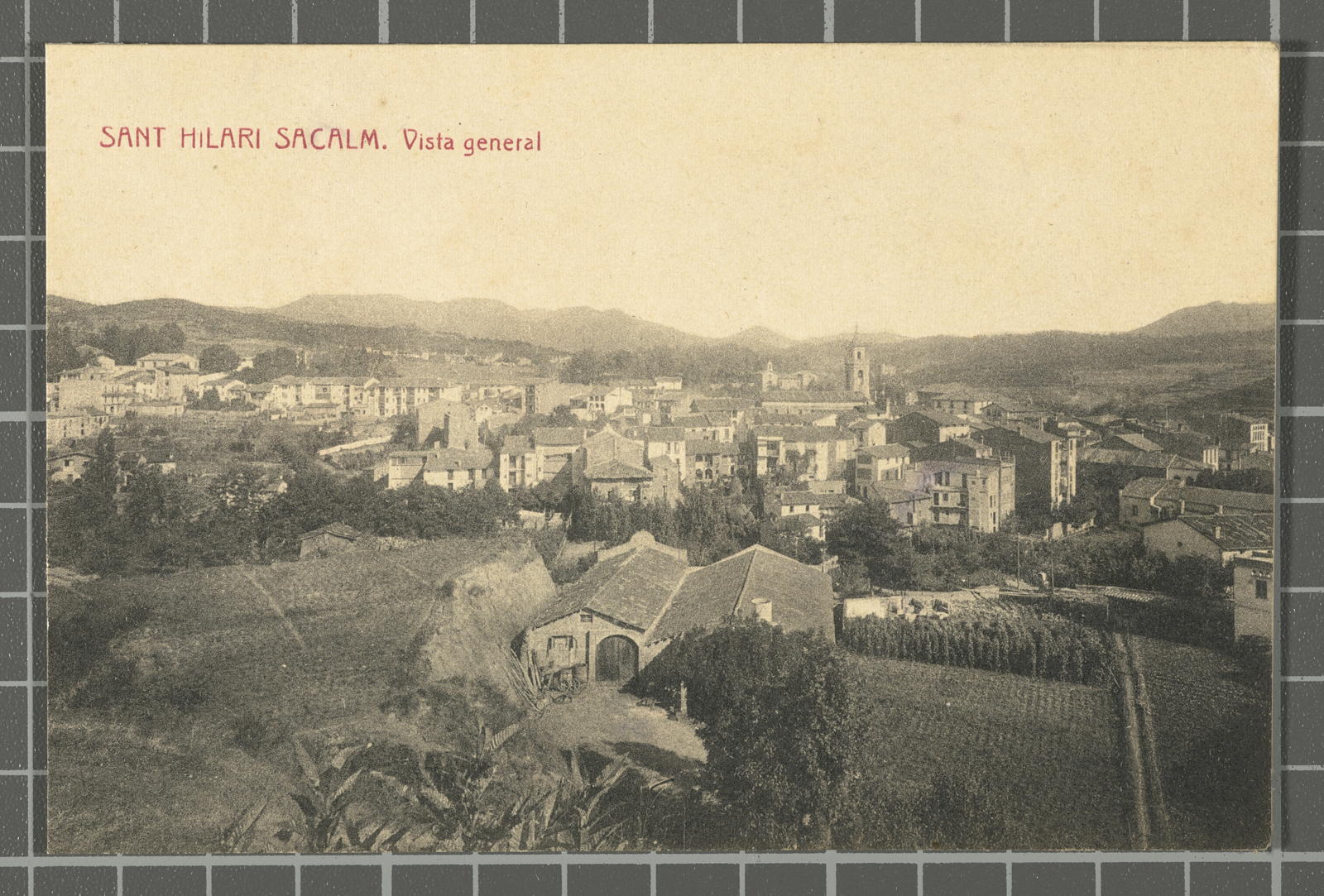 Josep Ximeno Planas, Sant Hilari Sacalm. Vista general