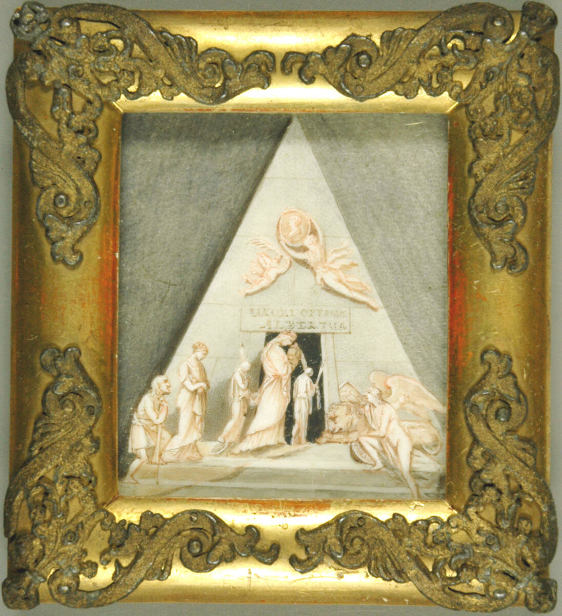 Anonym, Das Canovagrabmal in der Augustinerkirche