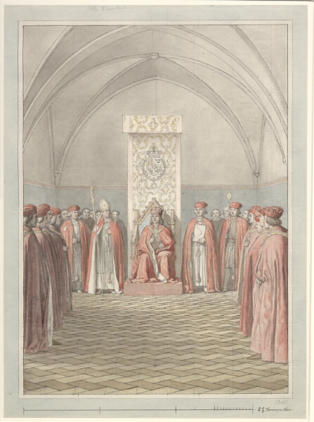 C.W. Eckersberg, Elefantordenens indstiftelse