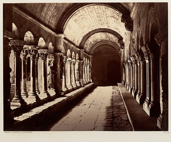 Edouard Baldus, Arles, Cloitre St. Trophime
