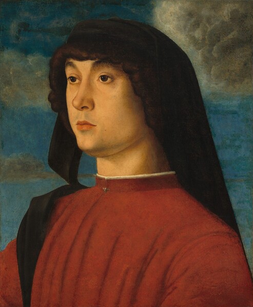 Giovanni Bellini, Portrait of a Young Man in Red