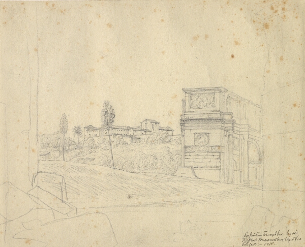 C.W. Eckersberg, Constantins Triumfbue.